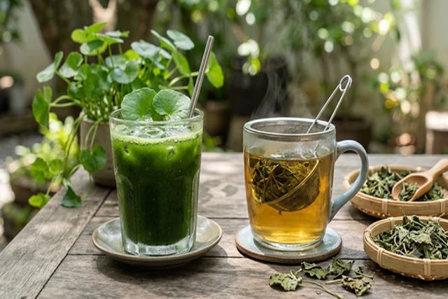 Rau má tươi hay rau má khô: Lựa chọn nào nhiều chất dinh dưỡng hơn?